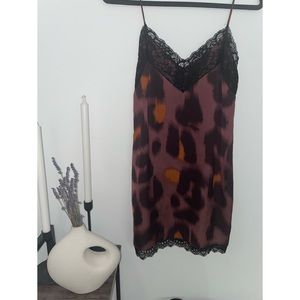 Leopard print Zara dress